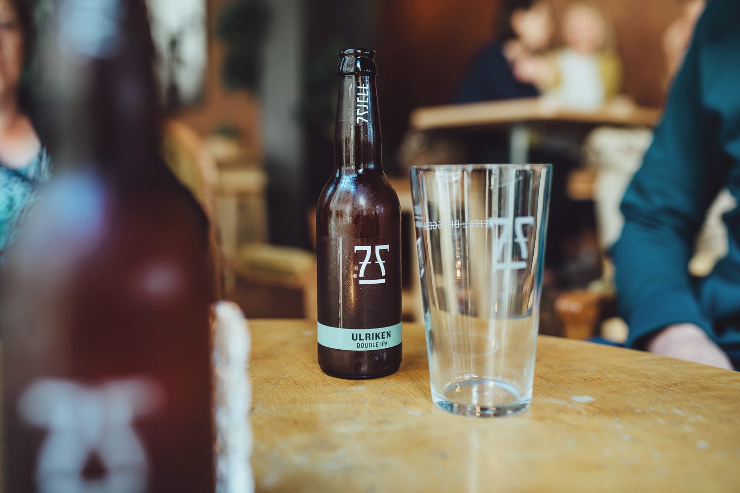 Local beer by 7 Fjell Brewery in Bergen