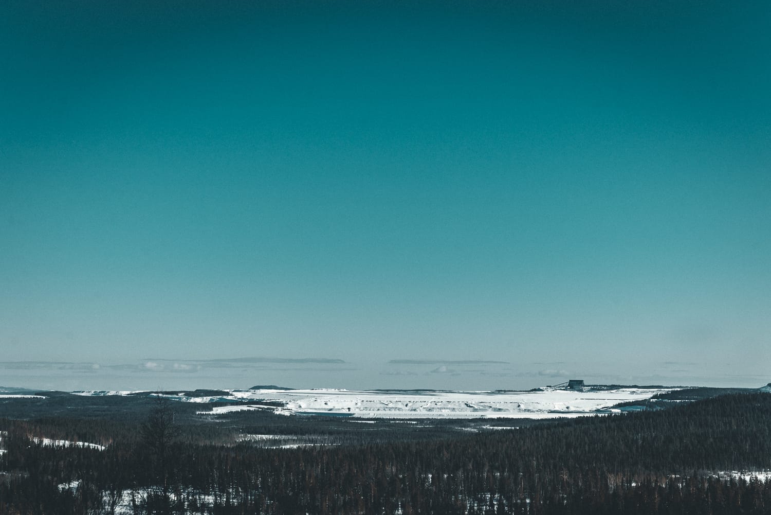 View over Gällivare