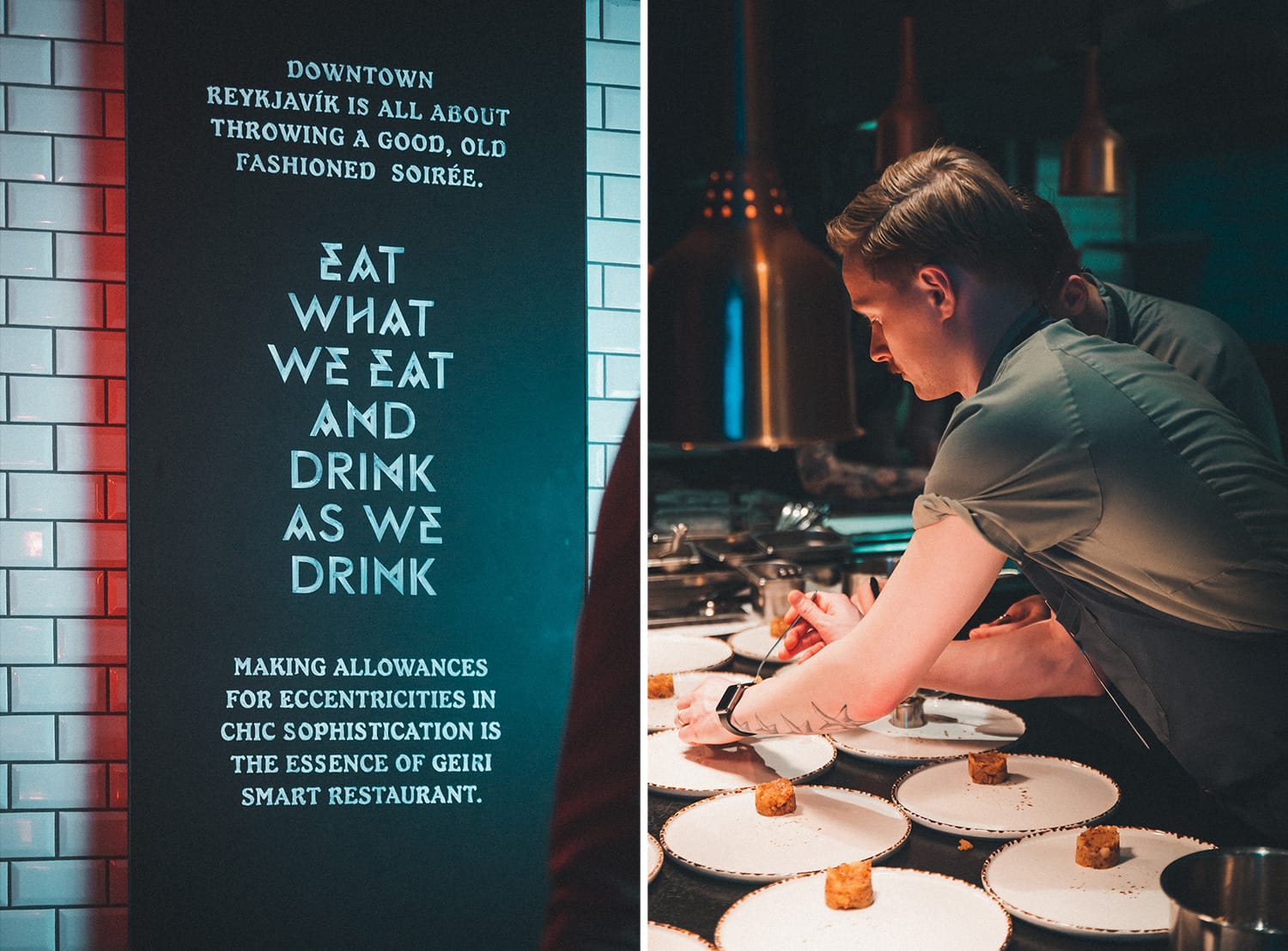 Geiri Smart restaurant Reykjavik