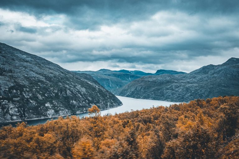 Autumn and fishing in Norway