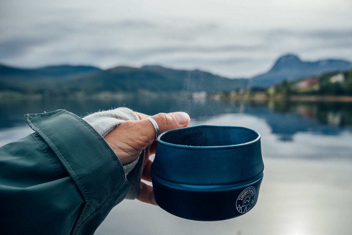 coffee in the mountains of Norway